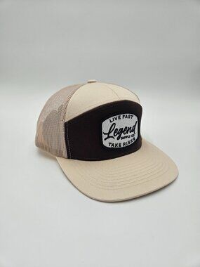 STEAL!!🔥New Legend Supply Co. "Live Fast Take Risks" Trucker Hat Snapback
